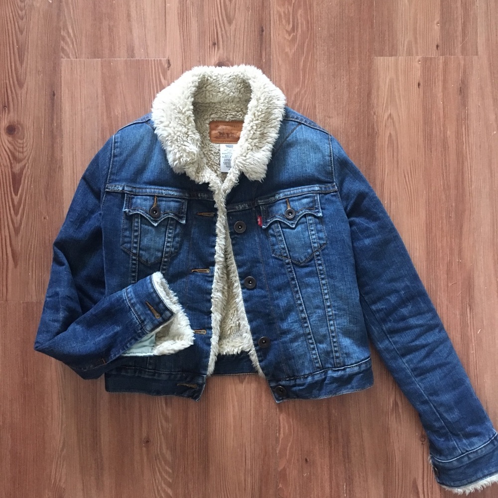 Levi’s Shearling Denim Jacket